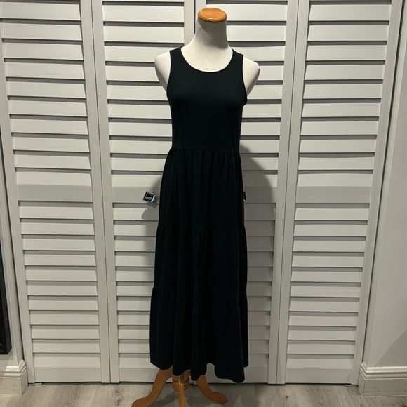 J. Crew Dresses & Skirts - JCrew black Maxi 100% Cotton Dress